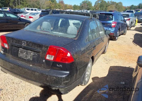 2004 Honda Civic Lx from USA, damaged, VIN 2HGES16524H563482